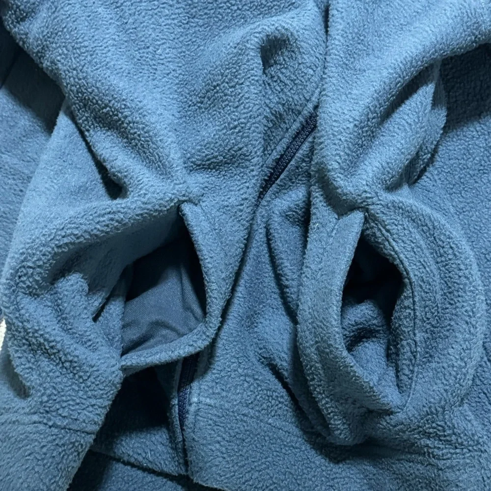 Orvis Men’s S Full Zip Heavyweight Fleece Jacket Blue